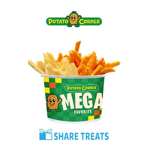potato corner mega calories